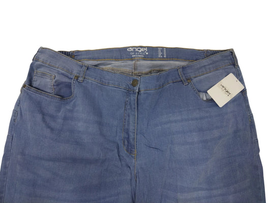 Angel of Style Damen Pushup-Jeans Pina Stretchkomfort Bleached Denim Gr. 56