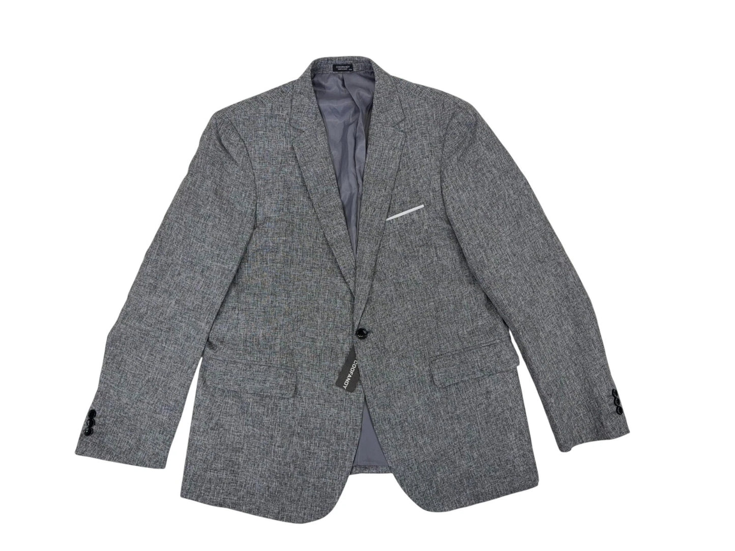COOFANDY Herren lässige Blazer Jacke Gr. XXL grau Jacket Freizeit Blazer