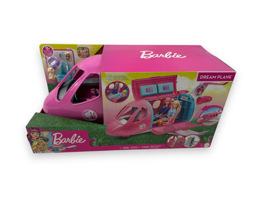 Barbie Reise Traumflugzeug GDG76 – Spielset mit Flugzeug und Zubehör
