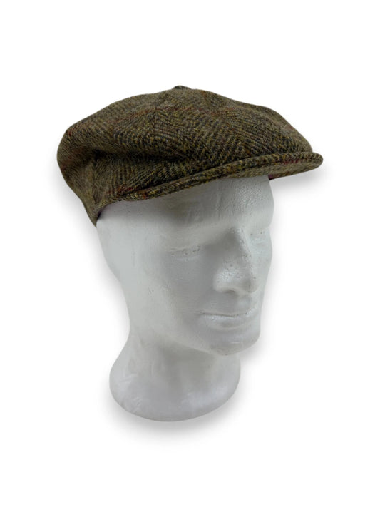 Borges & Scott Herren Schirmmütze Dingwall Schiebermütze Harris Tweed Gr. M 58cm