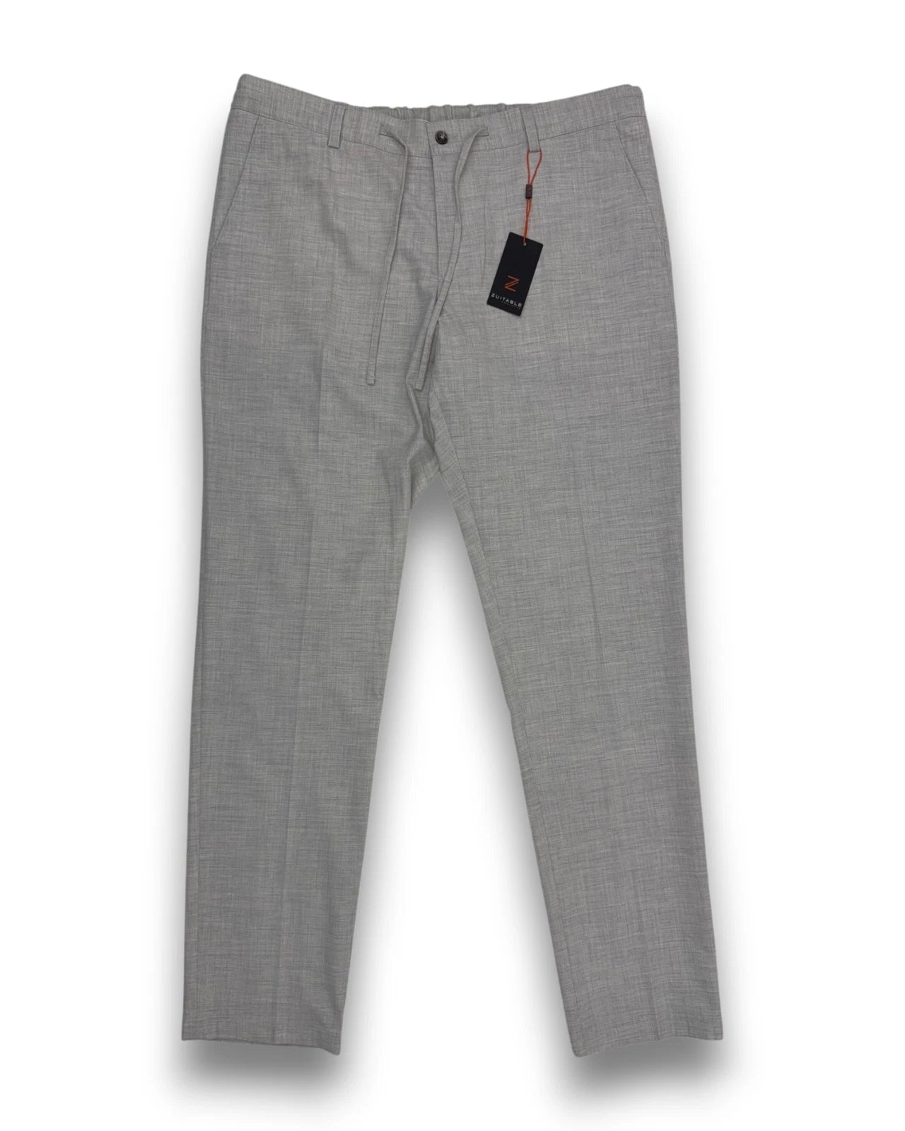 Zuitable Herren Hose DiSpataflex Gr. 56 Stoffhose Grau Business Freizeit