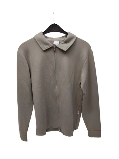 Selected Homme Herren Strickjacke mit Reißverschluss Zipper Beige Gr. S