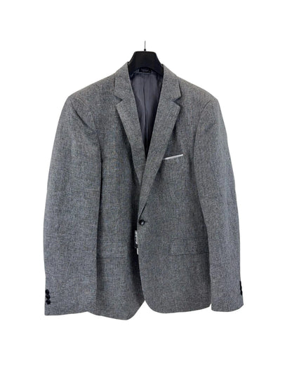 COOFANDY Herren lässige Blazer Jacke Gr. XXL grau Jacket Freizeit Blazer