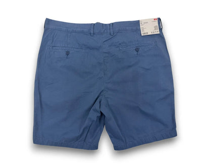 Uniqlo Herren Chinoshorts – Blau – Größe XL Shorts kurze Hose Kordelzug