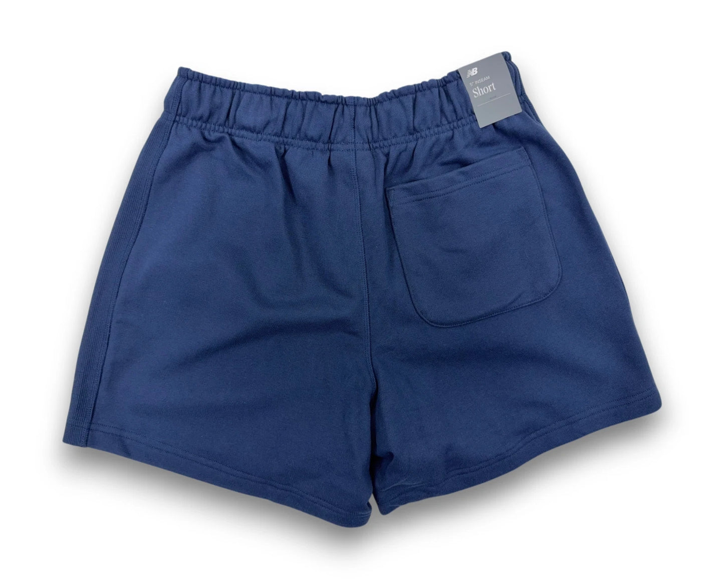 New Balance Herren Athletics Short Gr. S Navy 5" Baumwolle kurze Hose Shorts