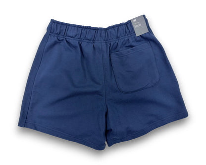 New Balance Herren Athletics Short Gr. S Navy 5" Baumwolle kurze Hose Shorts