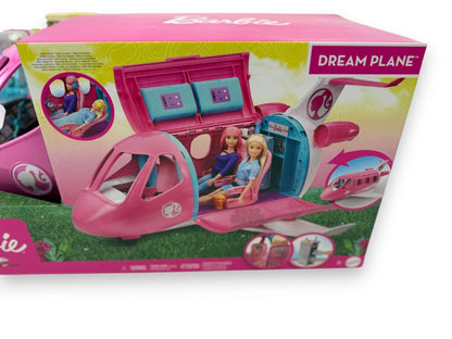 Barbie Reise Traumflugzeug GDG76 – Spielset mit Flugzeug und Zubehör
