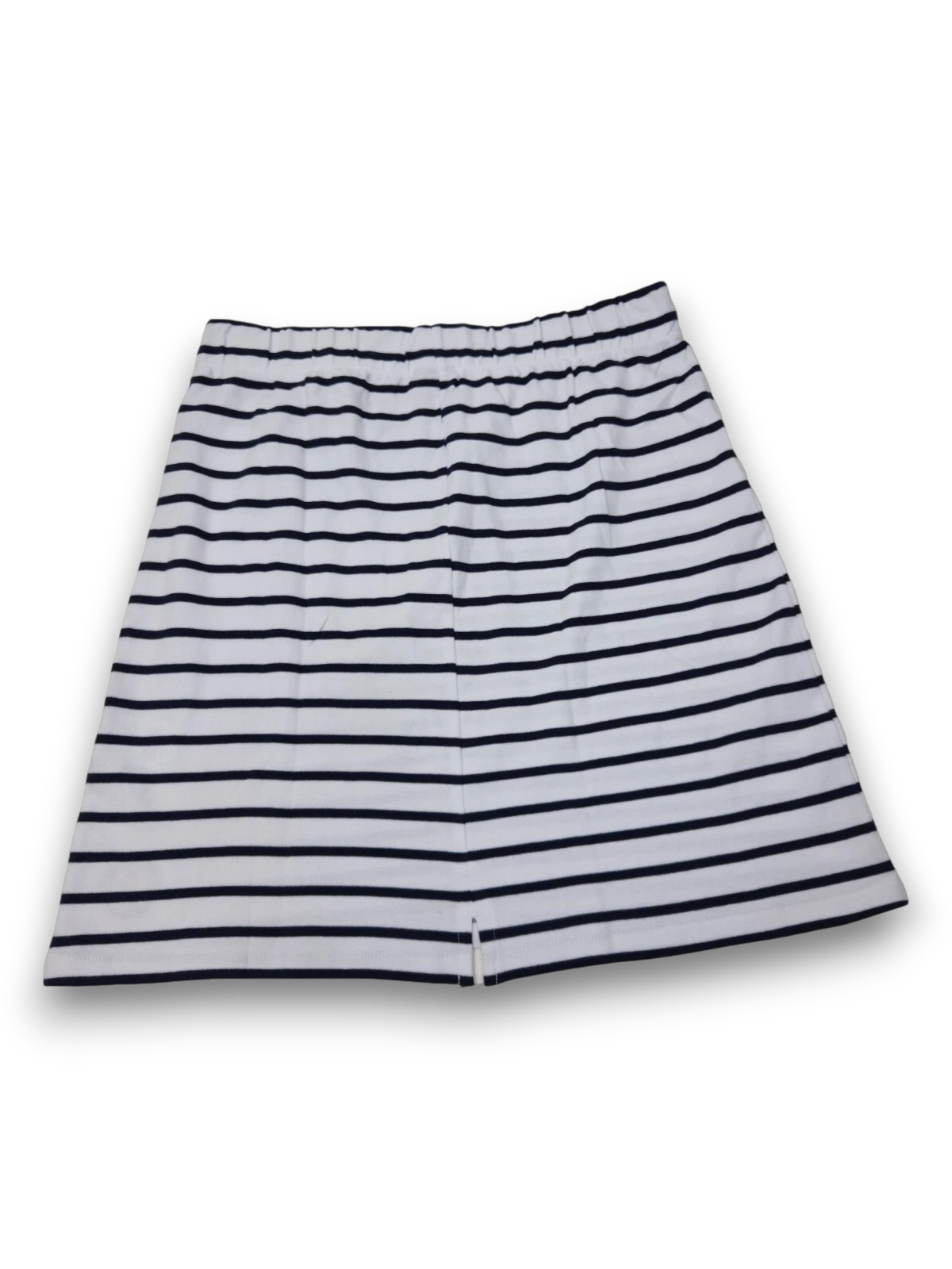 Schietwetter Rock Damen Weiß Navy gestreift Sweatrock Gr. 40