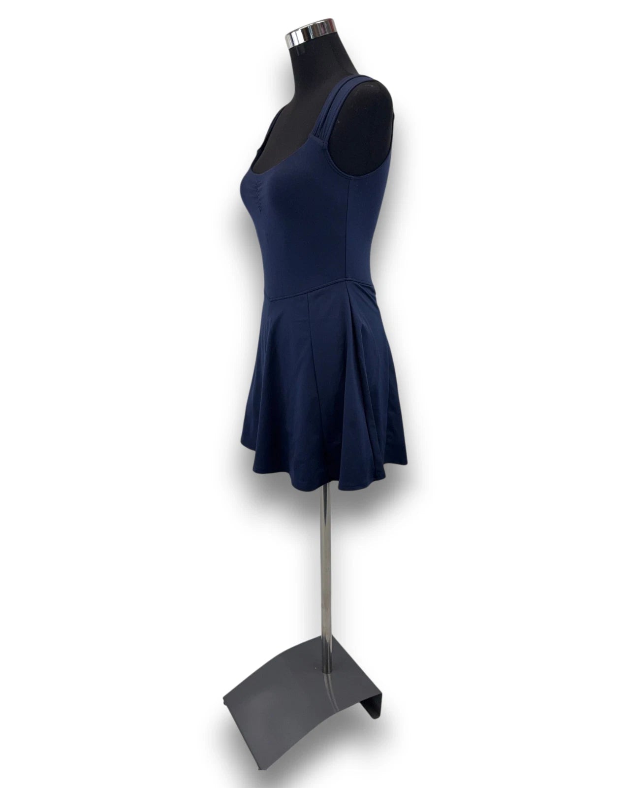 Gilly Hicks Active Dress Kleid Gr. M Marineblau Funktionskleid Innenhose