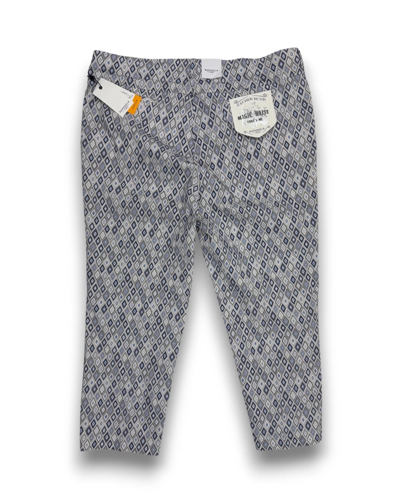 Raphaela by Brax Damen Hose Lorella Azur Blue Kurzgröße Wadenlang Gr. 46