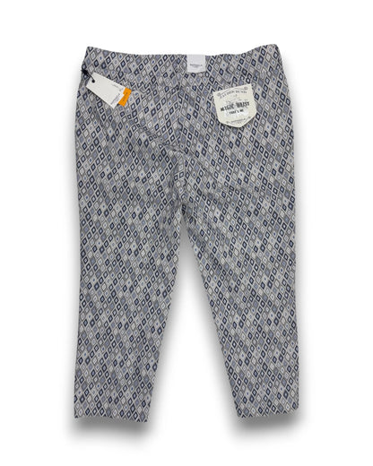 Raphaela by Brax Damen Hose Lorella Azur Blue Kurzgröße Wadenlang Gr. 46
