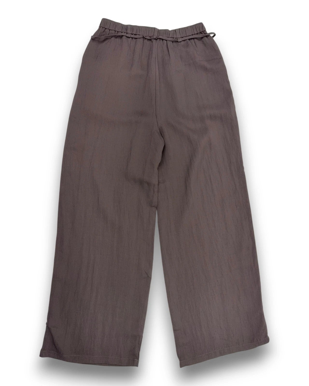 Reserved Damen Palazzohose Gr. M Dunkelbraun Relaxed Fit Hose Stoffhose
