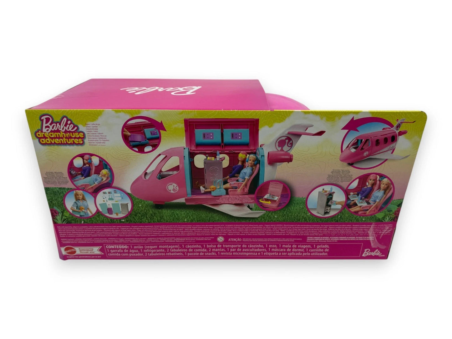 Barbie Reise Traumflugzeug GDG76 – Spielset mit Flugzeug und Zubehör