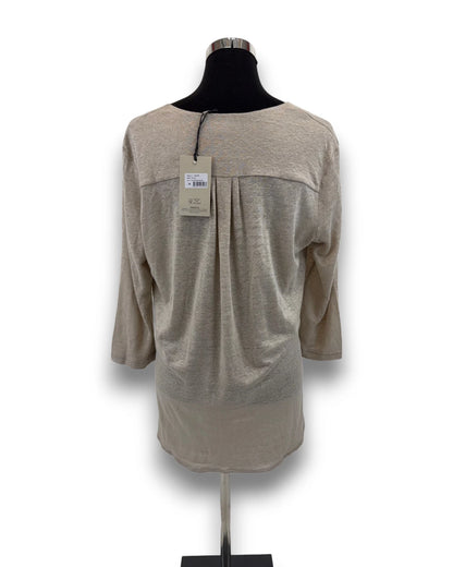 Ivanhoe Damenshirt GY Ilse Leinen Shirt Gr. 40 Naturmelange 3/4 Arm Sommershirt
