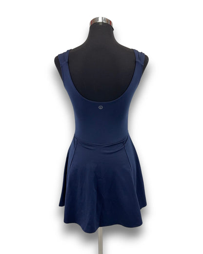 Gilly Hicks Active Dress Kleid Gr. M Marineblau Funktionskleid Innenhose