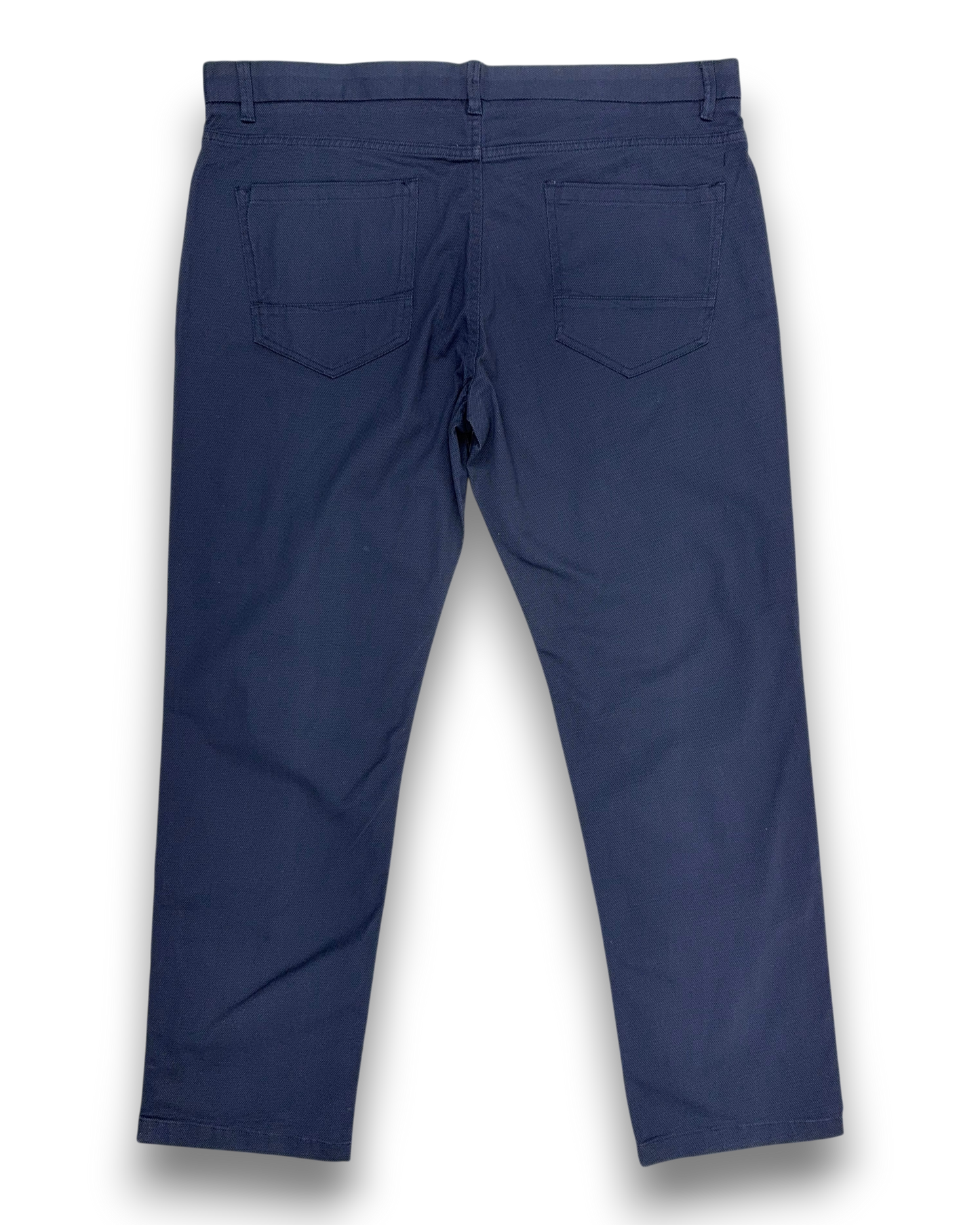 Next Herren Hose Dunkelblau W40 L31 Stretch Regular Fit Herrenhose fester Stoff