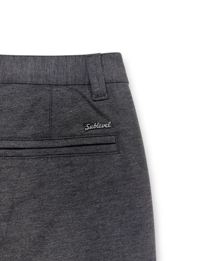 Sublevel Herren Chino Hose – Dark Grey – Größe 32 Stoffhose