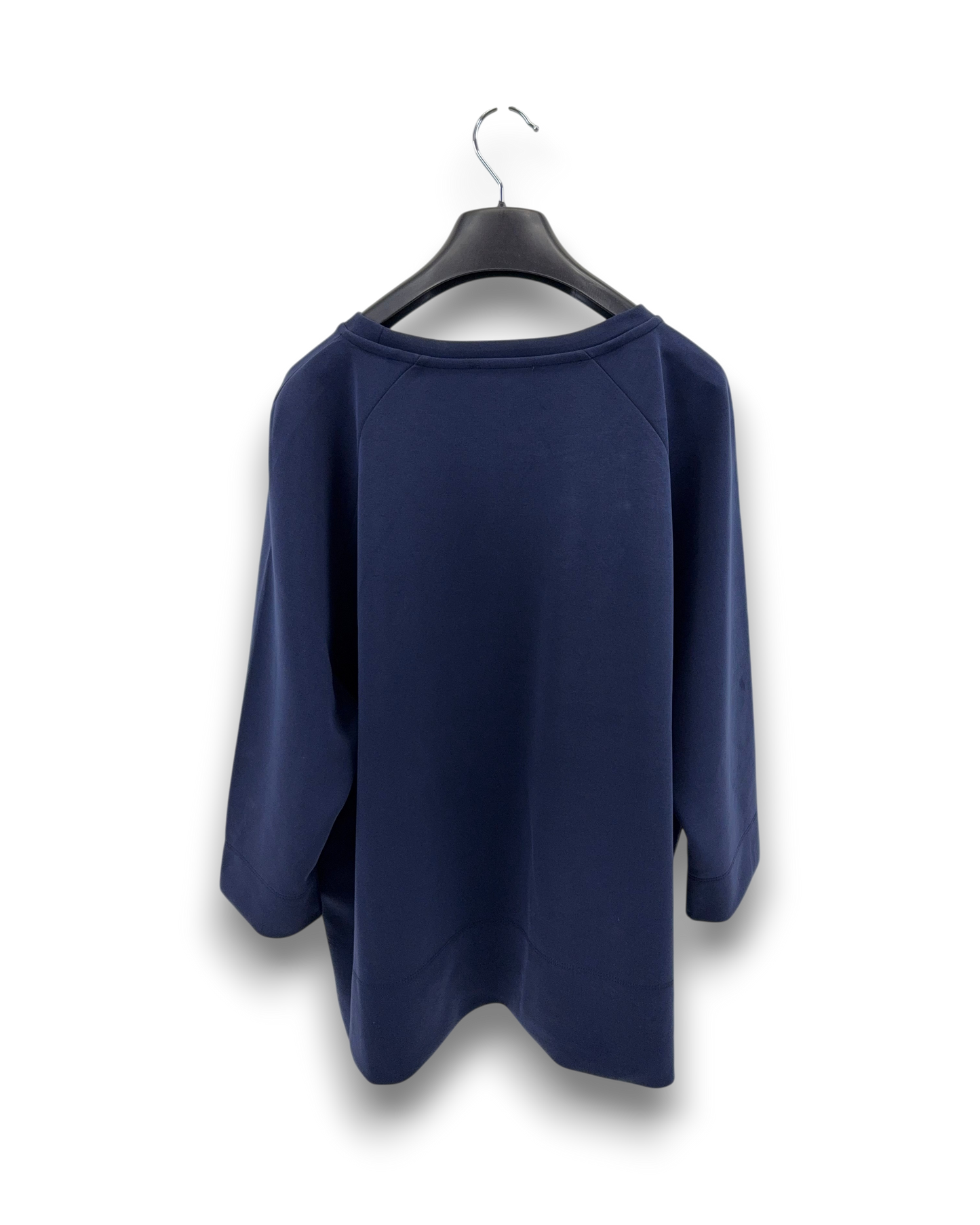 Rich & Royal Damen Sweatshirt – Dunkelblau – Größe M Pullover 3/4 Arm Loose Fit