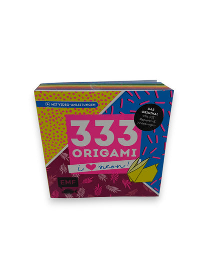 333 Origami - I love Neon! | Mit Anleitungen und 333 leuchtenden Papieren | Buch
