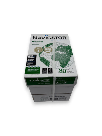 Navigator Premium Universal Kopierpapier 80g/m² DIN-A4 2500 Blatt Papier weiß