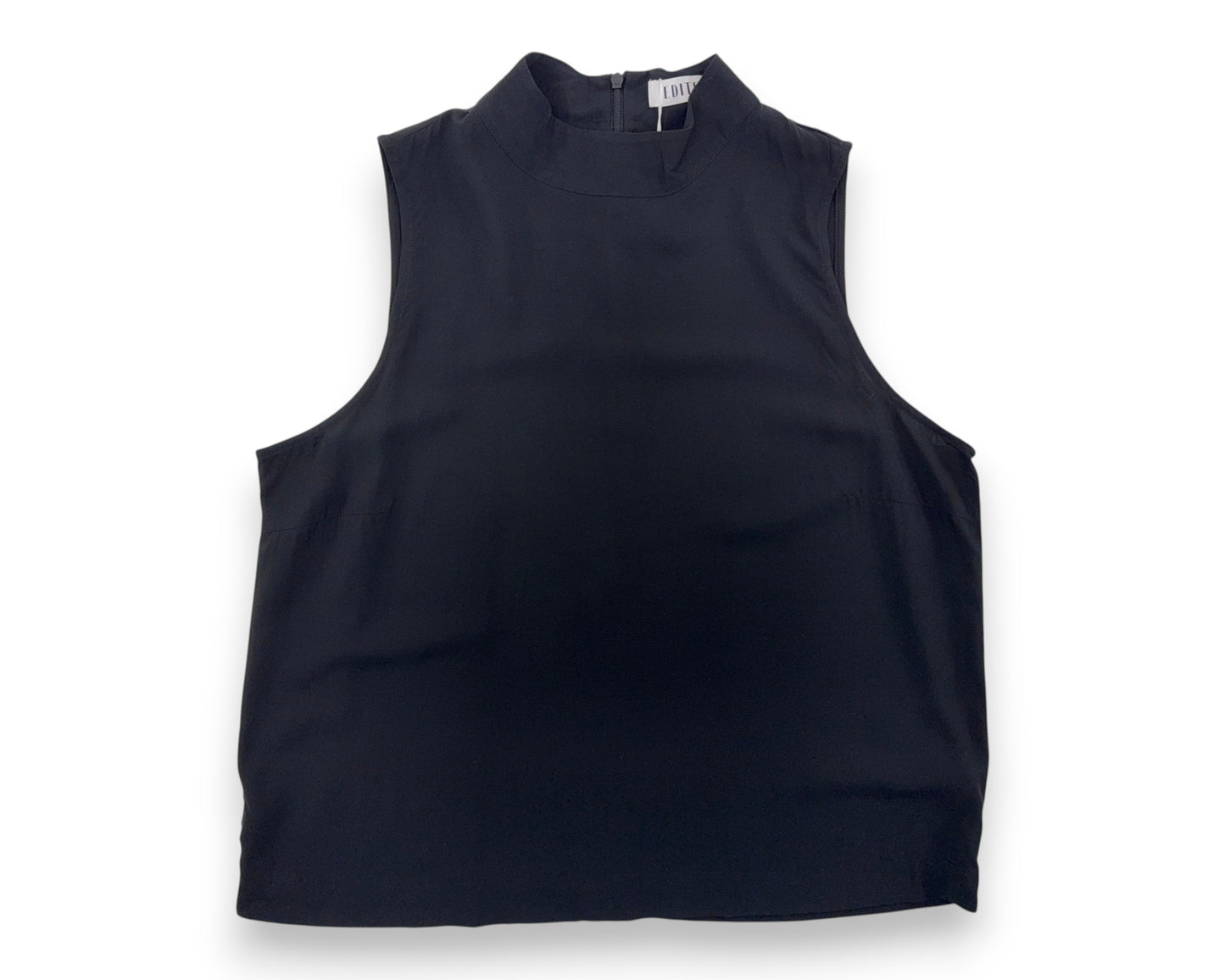 Edited Damen Blusentop Maxim Gr. 40 schwarz Ärmellos Oberteil Top